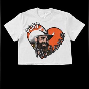 Post Malone Big Ass Stadium Crop Top